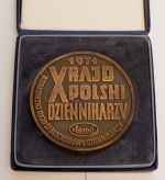 Medal X Rajd Polski Dziennikarzy, z kolekcji Janusza Hancke + (pudełko)