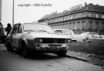 Samochód treningowy Błażeja Krupy w Rajdzie Volan 1976. Foto: Olah Gyarfas, prawa autorskie zastrzeżone