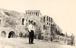 Rajd Acropolis 1958. Antoni Weiner pod Akropolem