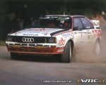 Harald Demuth / Emilio Radaelli w Audi Quattro A2. : Jiří Maršíček, źródło: eWRC.cz
