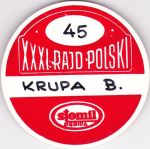 Identyfikator zawodnika z XXXI Rajdu Polski-71