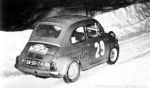Rajd Monte Carlo 1965, załoga: Sobiesław Zasada / Osiński Kazimierz - Steyr Puch 650 TR