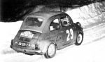Rajd Monte Carlo 1965, załoga: Sobiesław Zasada / Osiński Kazimierz - Steyr Puch 650 TR
