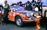 East African Safari Rally 1969. Sobiesław Zasada / Marek Wachowski - Porsche 911 L