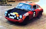 East African Safari Rally 1970. Sobiesław Zasada / Mieczysław Sochacki - Porsche 911 S