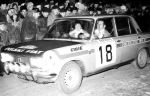 41.Rajd Monte Carlo 1972. Sobiesław Zasada / Ewa Zasada - Fiat 125p